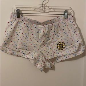 Women’s Medium Boston Bruins Pajama Shorts